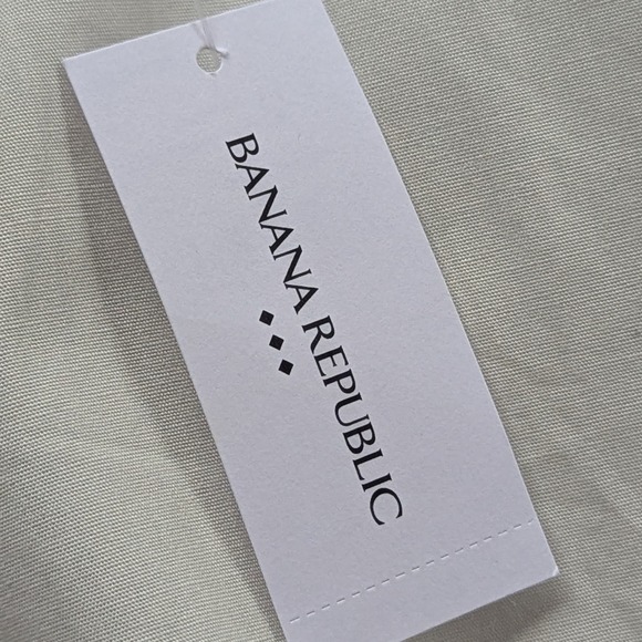 Banana Republic Puff Sleeve‎ Crop Top White S NWT - Picture 5 of 10